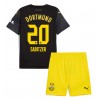 Borussia Dortmund Marcel Sabitzer #20 Auswärtstrikot 2024-25 Kurzarm (+ kurze hosen)